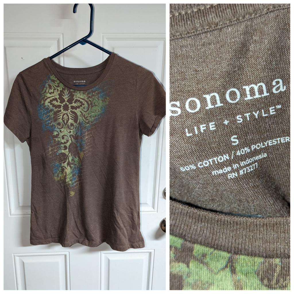 Sanoma Brand Brown Shirt